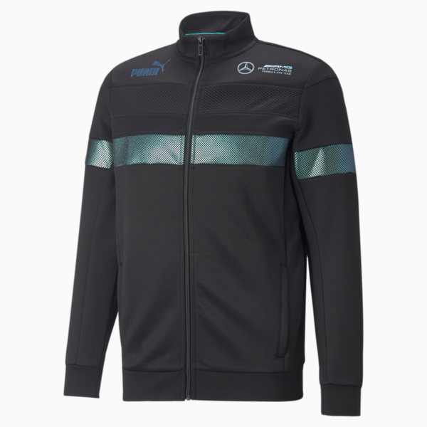 Mercedes-AMG Petronas Motorsport Metal Energy Race Jacket Men, Puma Black, large-ZAF