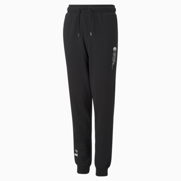 Pantalones deportivos juveniles PUMA x Pokémon, Puma Black, large-ARG