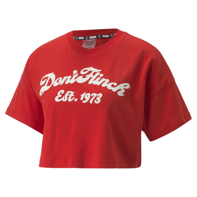 

Women's PUMA Mod Crop Basketball T-Shirt Women