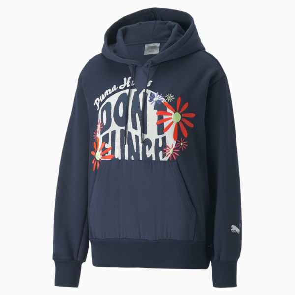 MOD Basketball Hoodie Women, Marine Blue, large-ZAF