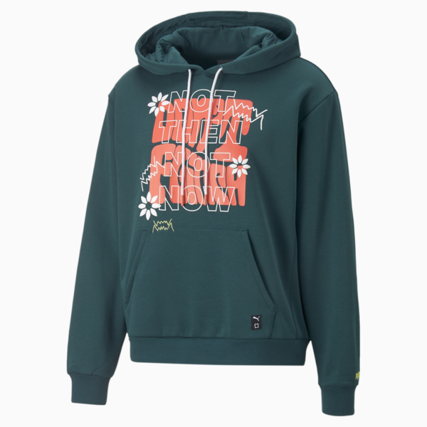Run it Back Basketball Hoodie 2 Men, Varsity Green, large-ZAF