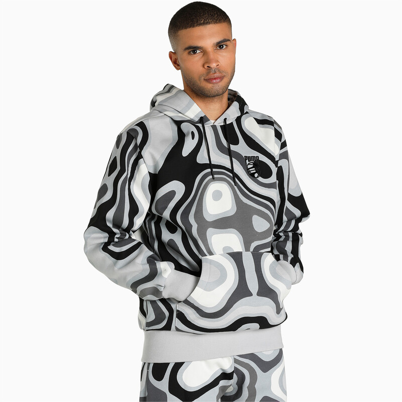 

Men's PUMA Booster Ralph Print Basketball Regular Fit Hoodie