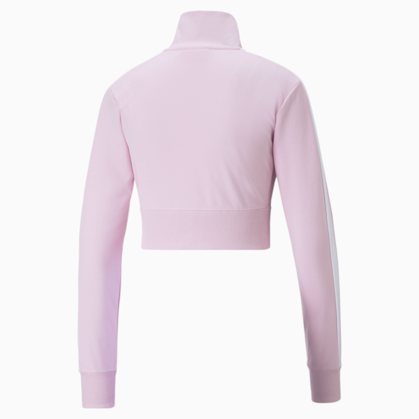 PUMA x DUA LIPA T7 Jacket Women, Pink Lady-Puma white, large-ZAF