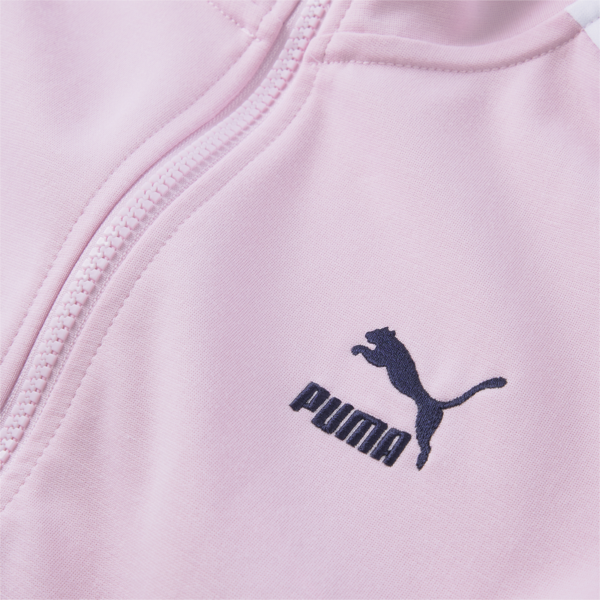 PUMA x DUA LIPA T7 Jacket Women, Pink Lady-Puma white, large-ZAF