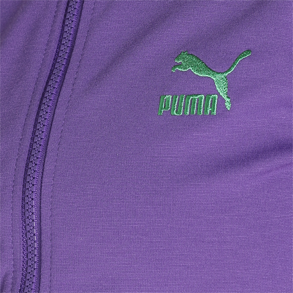 PUMA x DUA LIPA T7 Jacket Women, ROYAL PURPLE-Puma Black, large-ZAF