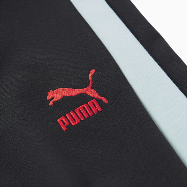 Pants Mujer T7 PUMA x Dua Lipa, Puma Black-Blue Glow, large-MEX