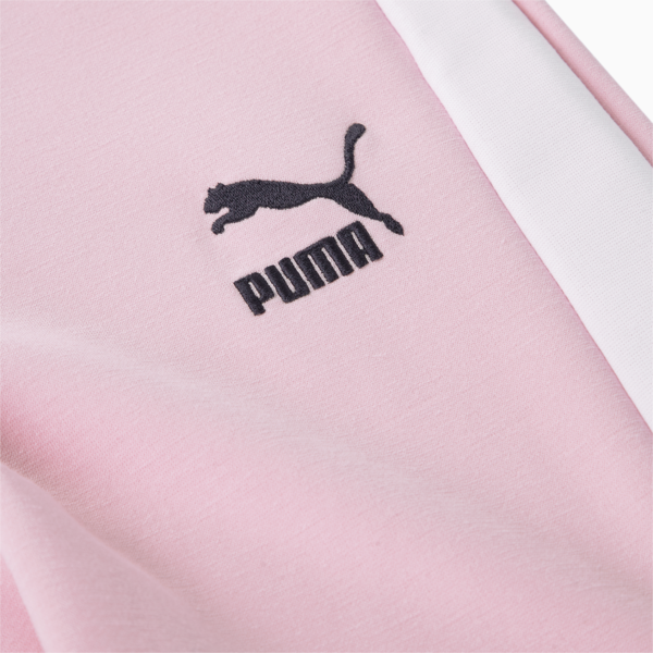 PUMA x DUA LIPA T7 Pants Women, Pink Lady-Puma White, large-ZAF