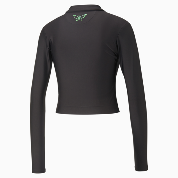 PUMA x DUA LIPA Fitted Tee Women, Puma Black, large-ZAF
