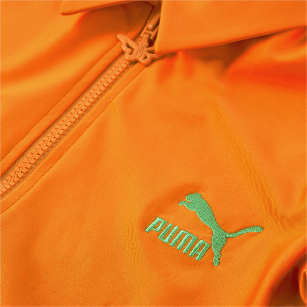 PUMA x DUA LIPA Fitted Tee Women, Carrot, large-ZAF