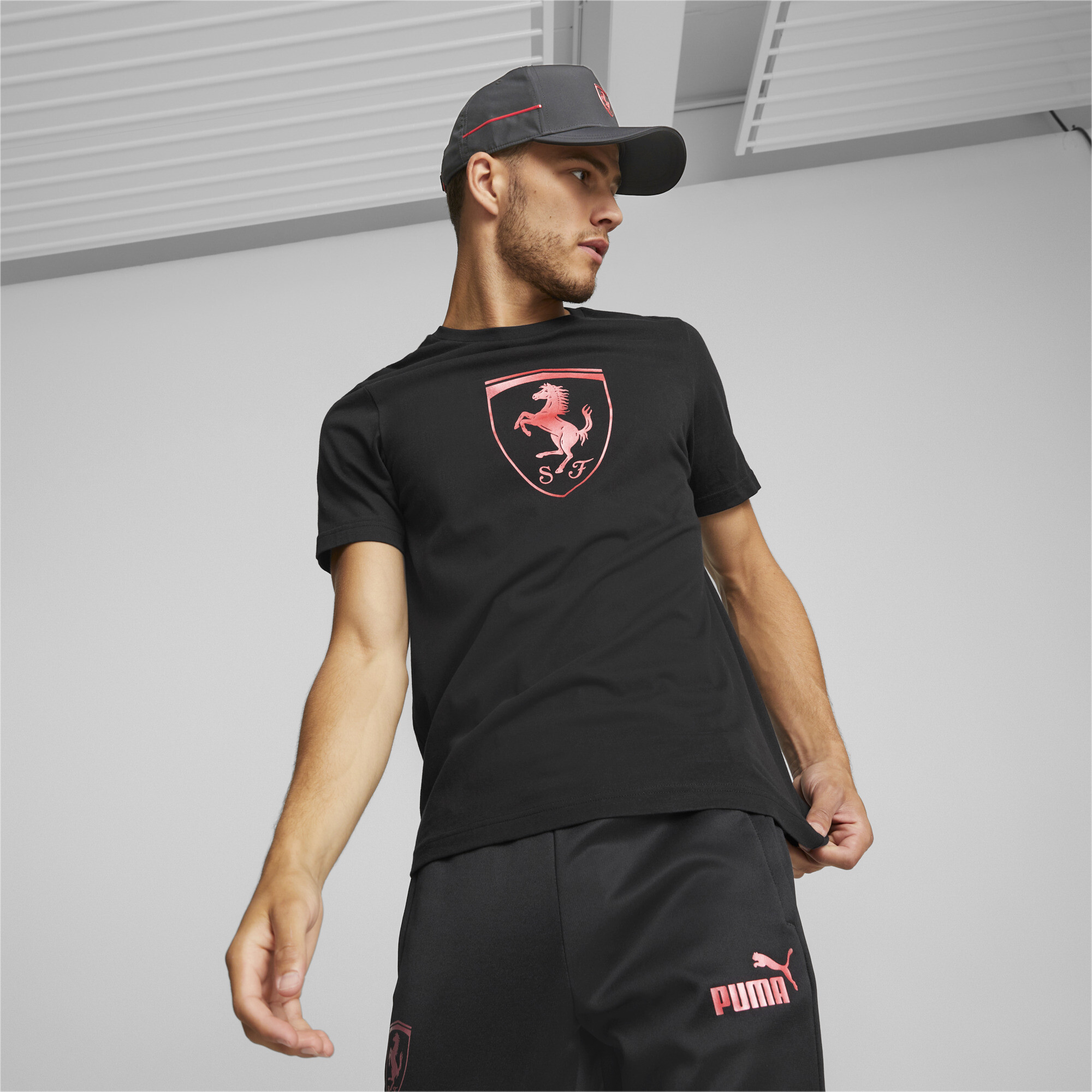 Puma T-shirt MEN FASHION Shirts & T-shirts Sports Black L discount 77% 