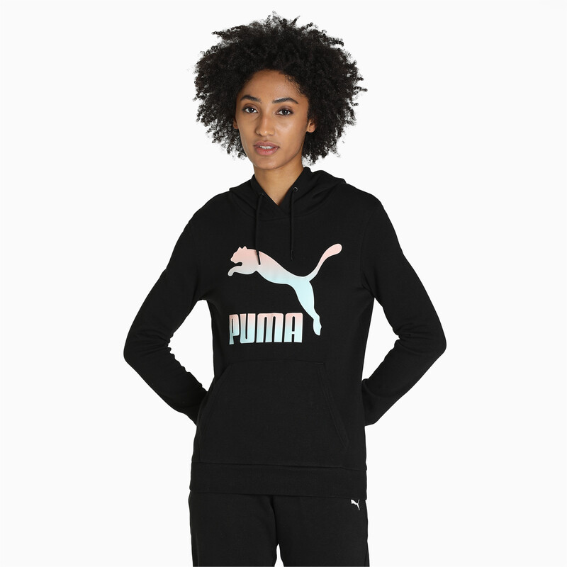 

Women's PUMA Classics Logo Regular Fit Hoodie, Black