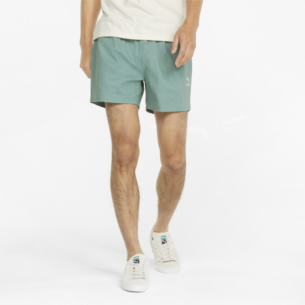 Classics Twill 5" Men's Shorts, Mineral Blue, large-ZAF