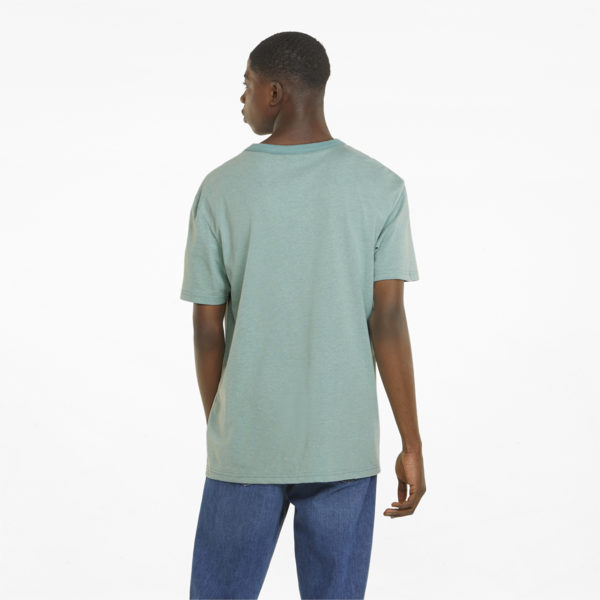 Classics Heather Men's Tee, Mineral Blue, large-ZAF