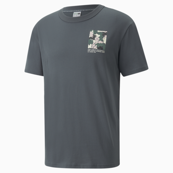 Summer Resort Graphic II Men's Tee, Dark Slate, large-ZAF