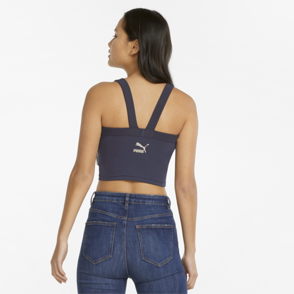 Team Sleeveless Top Women, Peacoat, large-ZAF
