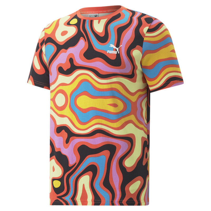 

Men's PUMA Lava Flow Printed T-Shirt
