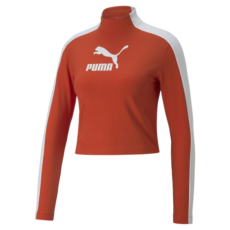 

Women's PUMA T7 Cropped Slim Long Sleeve T-Shirt