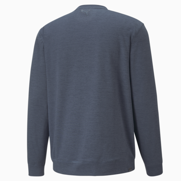 CLOUDSPUN H8 Crew Neck Golf Sweatshirt Men, Evening Sky Heather, large-ZAF