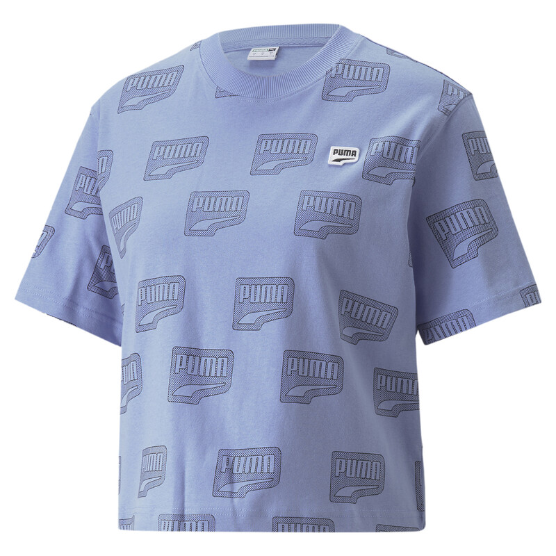 

Women's PUMA Downtown AOP Relaxed Fit T-Shirt