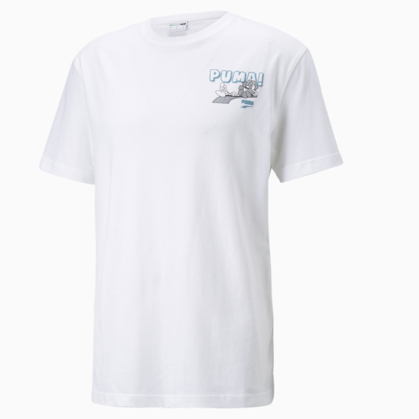 Remera para hombre Downtown, Puma White, large-ARG
