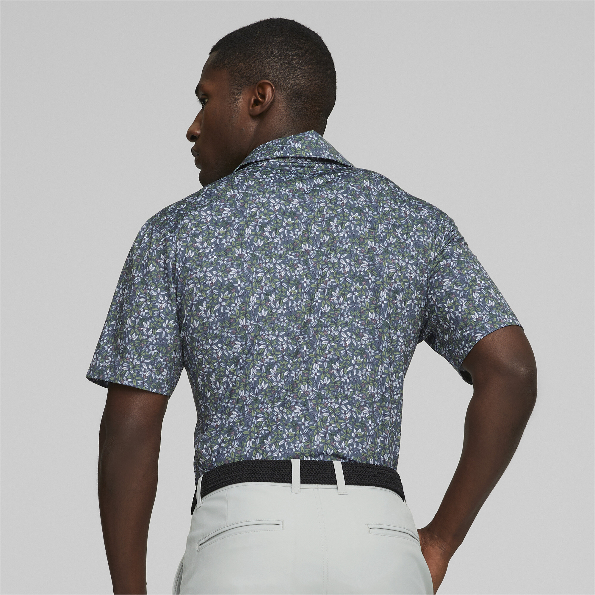 Polo De Golf Mattr Florals Homme