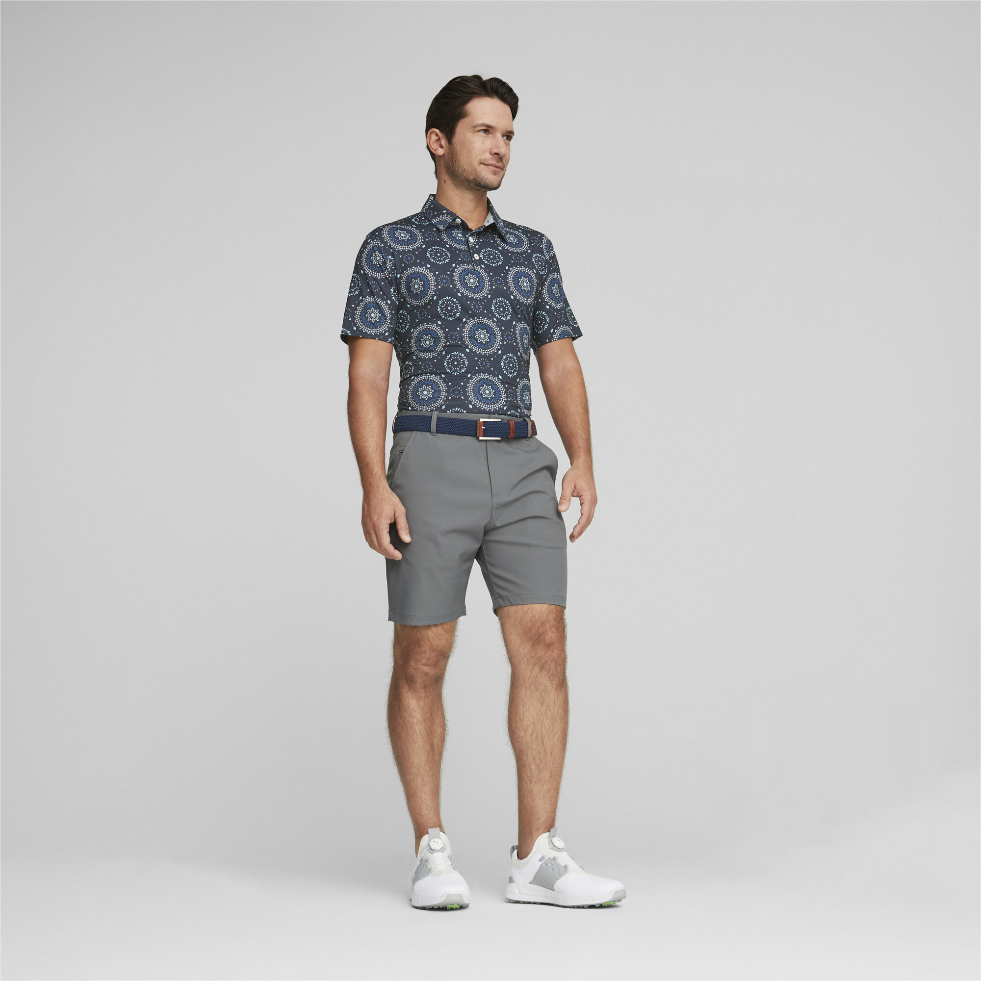 Men's Puma Mattr Rising Golf Polo Shirt T-Shirt, Blue T-Shirt, Size XL T-Shirt, Clothing