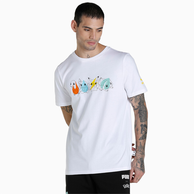 

Men's PUMA X POKÉMON Graphic Regular Fit T-Shirt, White