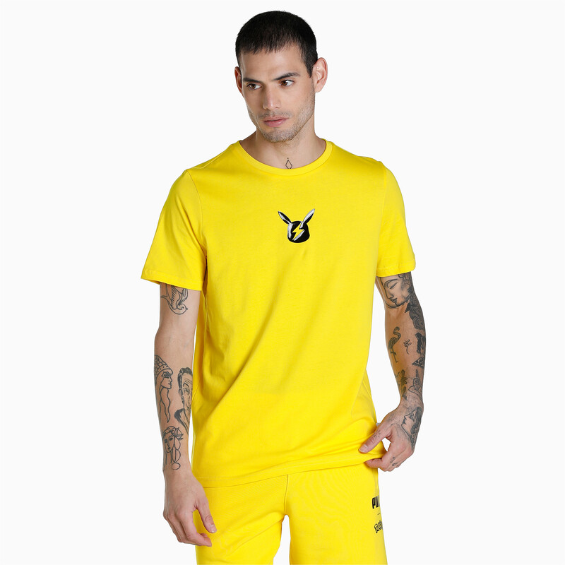 

Men's PUMA X POKÉMON Graphic Regular Fit T-Shirt, Yellow
