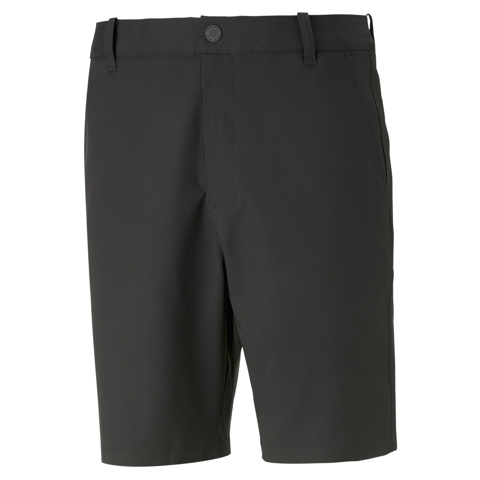 Men's Puma Dealer 8 Golf Shorts, Black, Size 44, Clothing