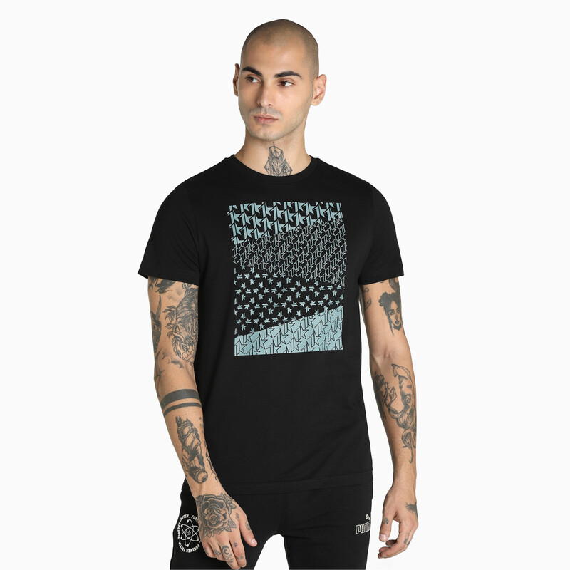 

Men's PUMA X1DER Star Logo Core Slim Fit T-Shirt, Black