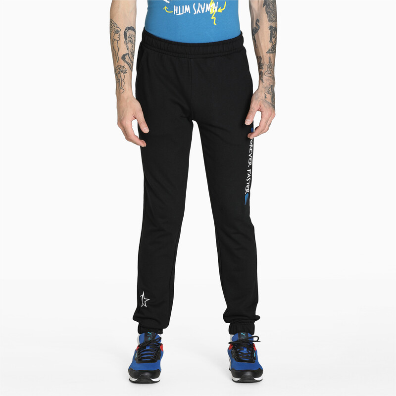 

Men's PUMA X1DER Graphic II Slim Fit Pants, Black