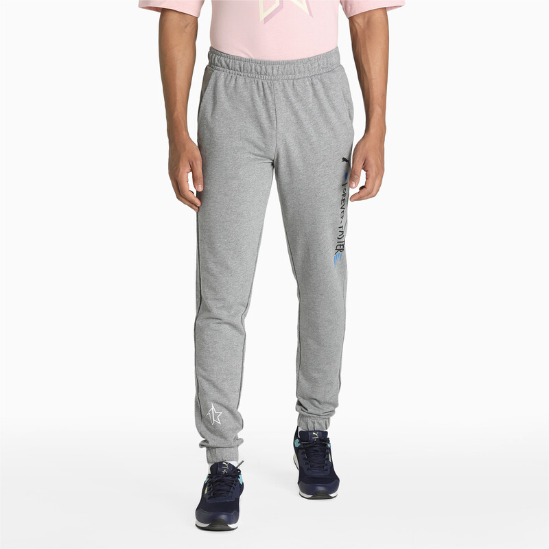 

Men's PUMA X1DER Graphic II Slim Fit Pants, Gray