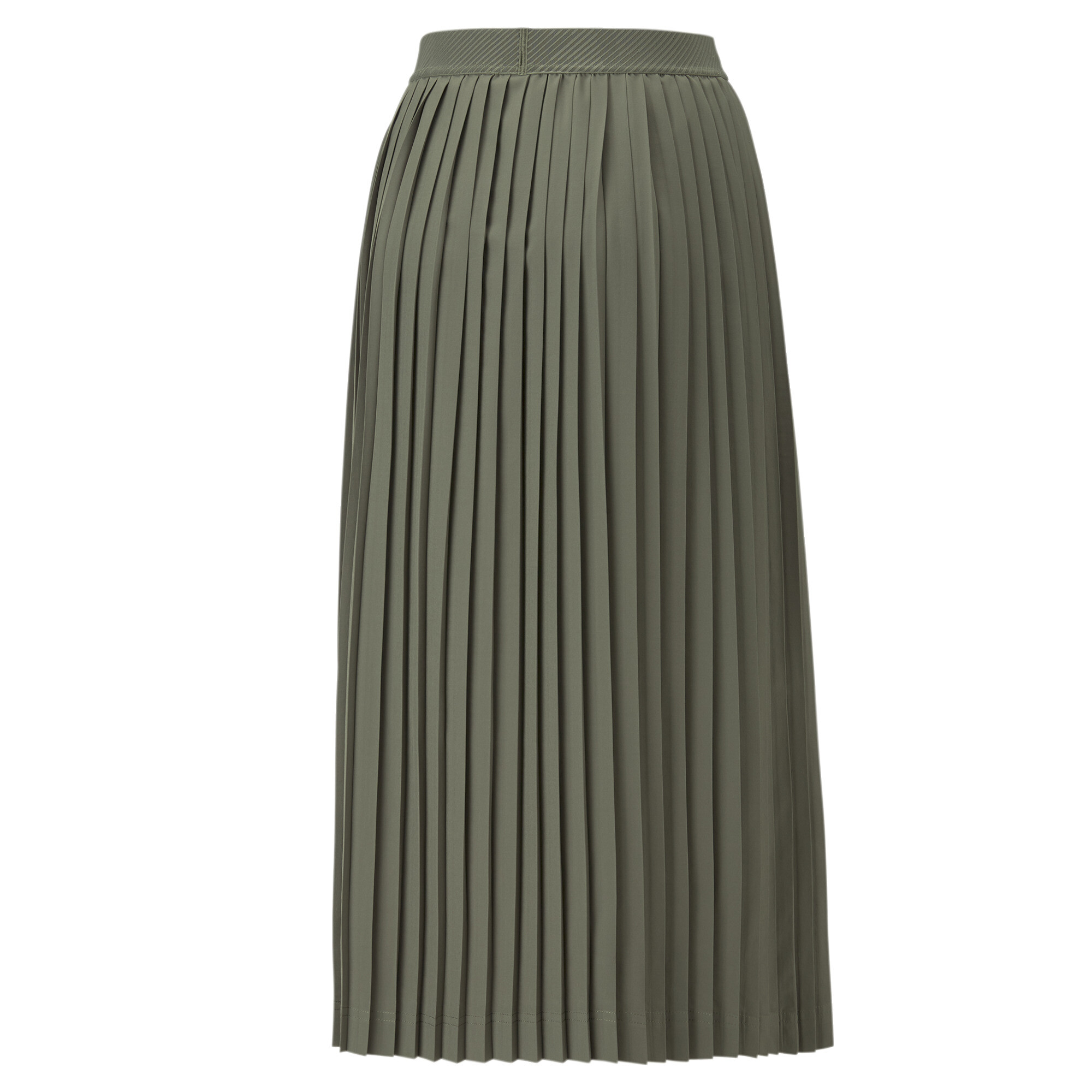 Women's PUMA SUNPÅ Plissee Skirt Women In Green, Size Medium
