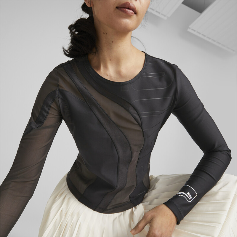 

Women's PUMA UPTOWN Panelled Top