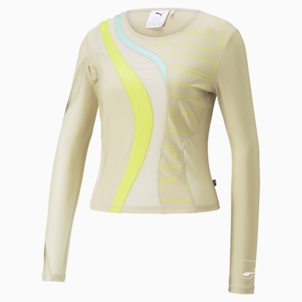 UPTOWN Long Sleeve Top Women, Granola, large-ZAF