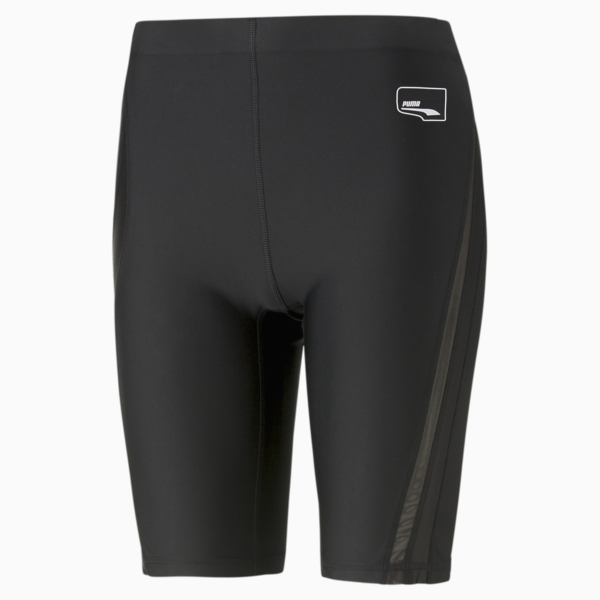 Shorts para mujer UPTOWN Bike, PUMA Black, large-ARG