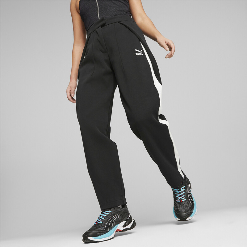 

Women's PUMA Luxe Sport T7 Trackpants, Black