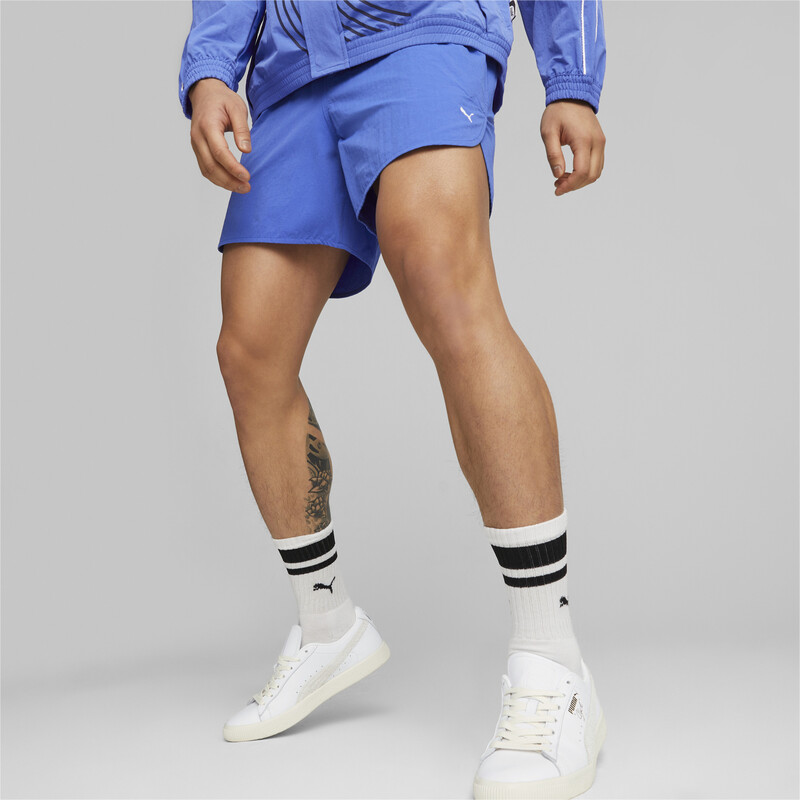 Puma track shorts best sale blue