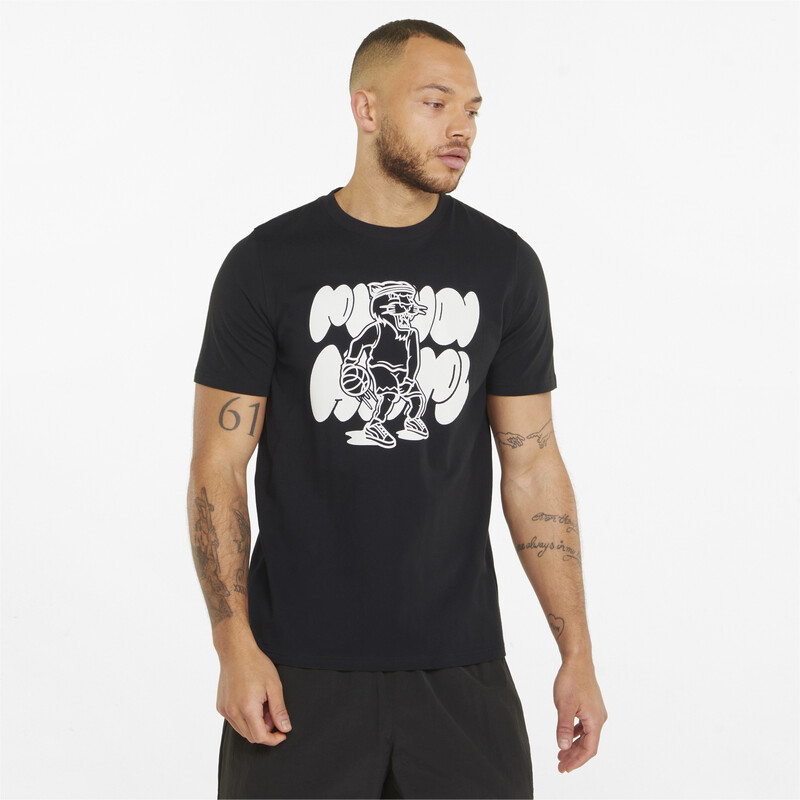 

Men's PUMA Qualifier Short Sleeve T-shirt, Black