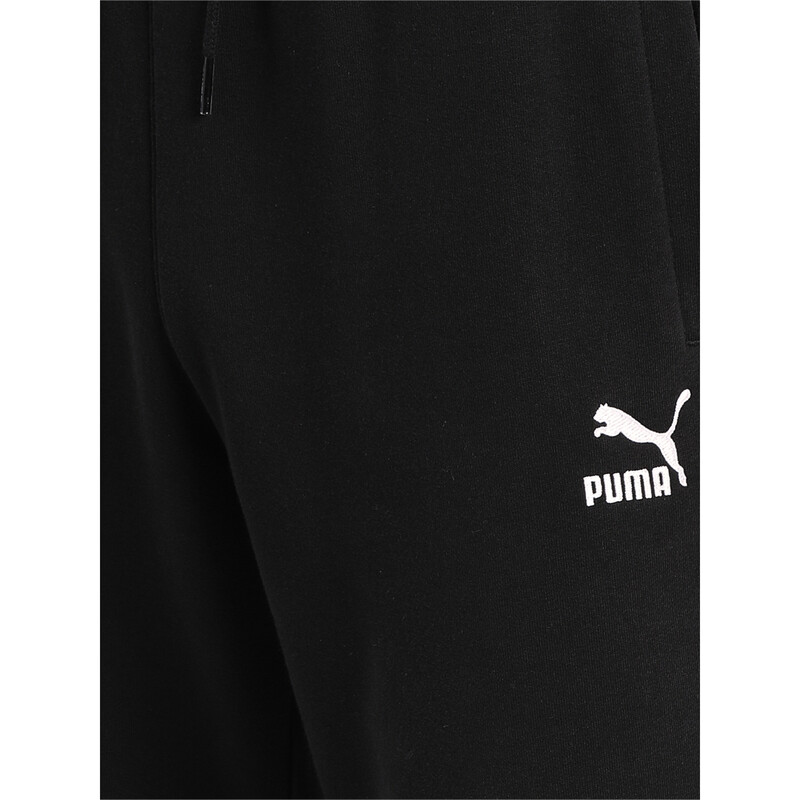 

Men's PUMA Classics Cuff Sweat Pants, Black