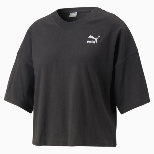 Remera para mujer Classics, PUMA Black, large-ARG