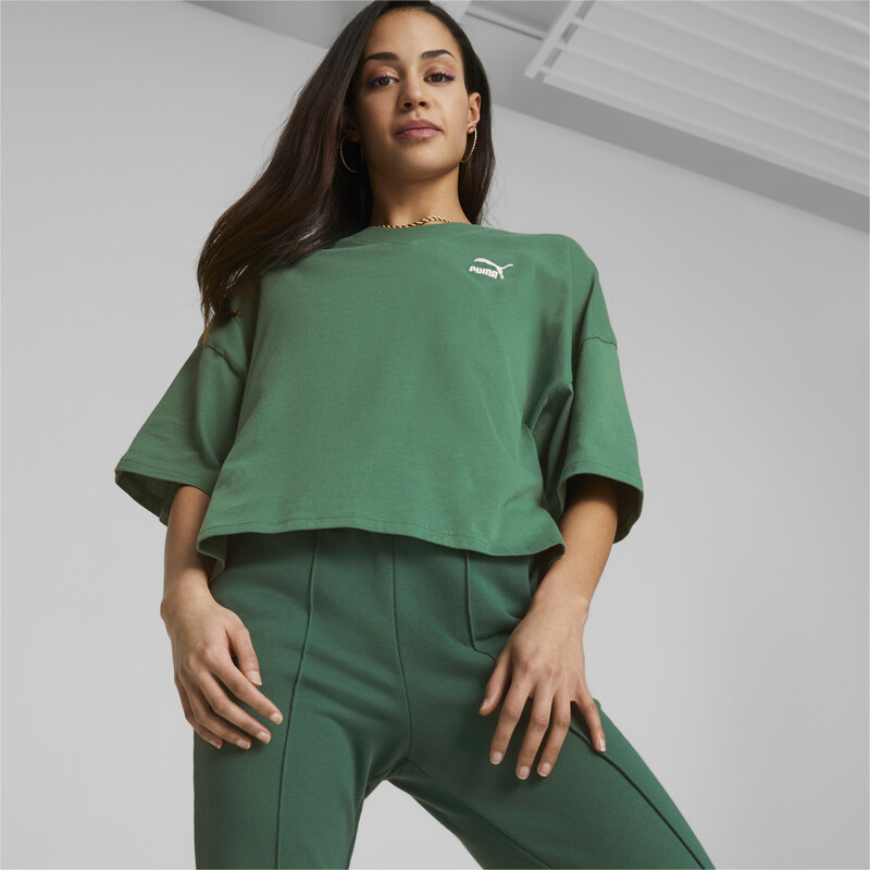 Women's PUMA Classics Oversized T-Shirt, Vine