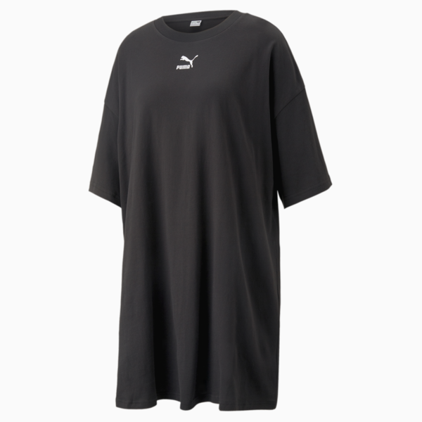 Vestido Playera para mujer Classics, PUMA Black, large-MEX