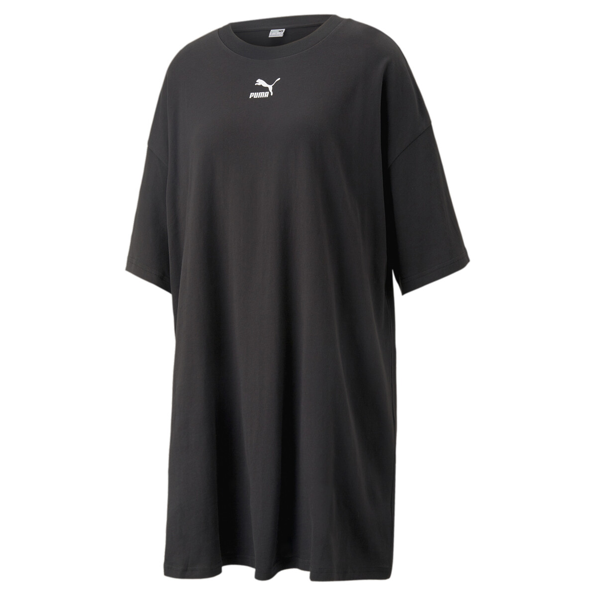 Classics T-Shirt Dress Women in Black by PUMA, Small