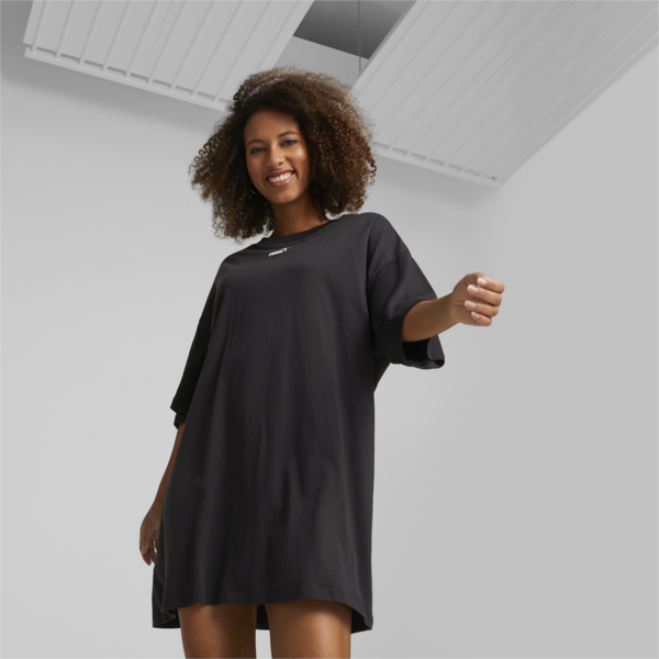 Vestido Playera para mujer Classics, PUMA Black, large-MEX