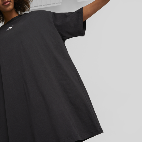 Vestido Playera para mujer Classics, PUMA Black, large-MEX