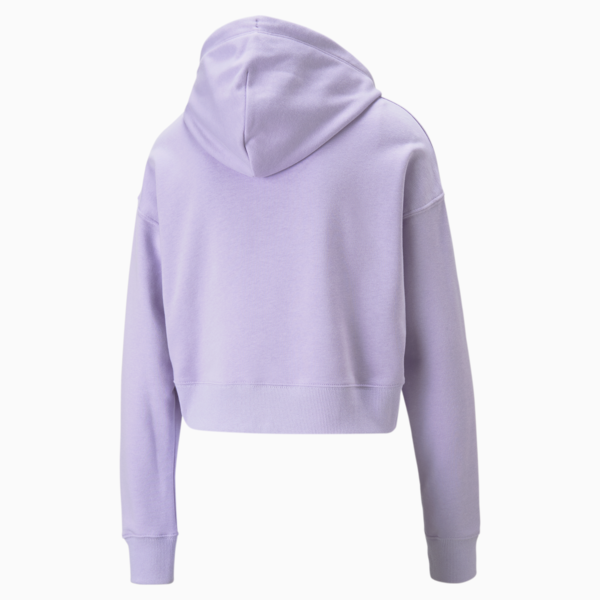 Classics Cropped Hoodie Women, Vivid Violet, large-ZAF