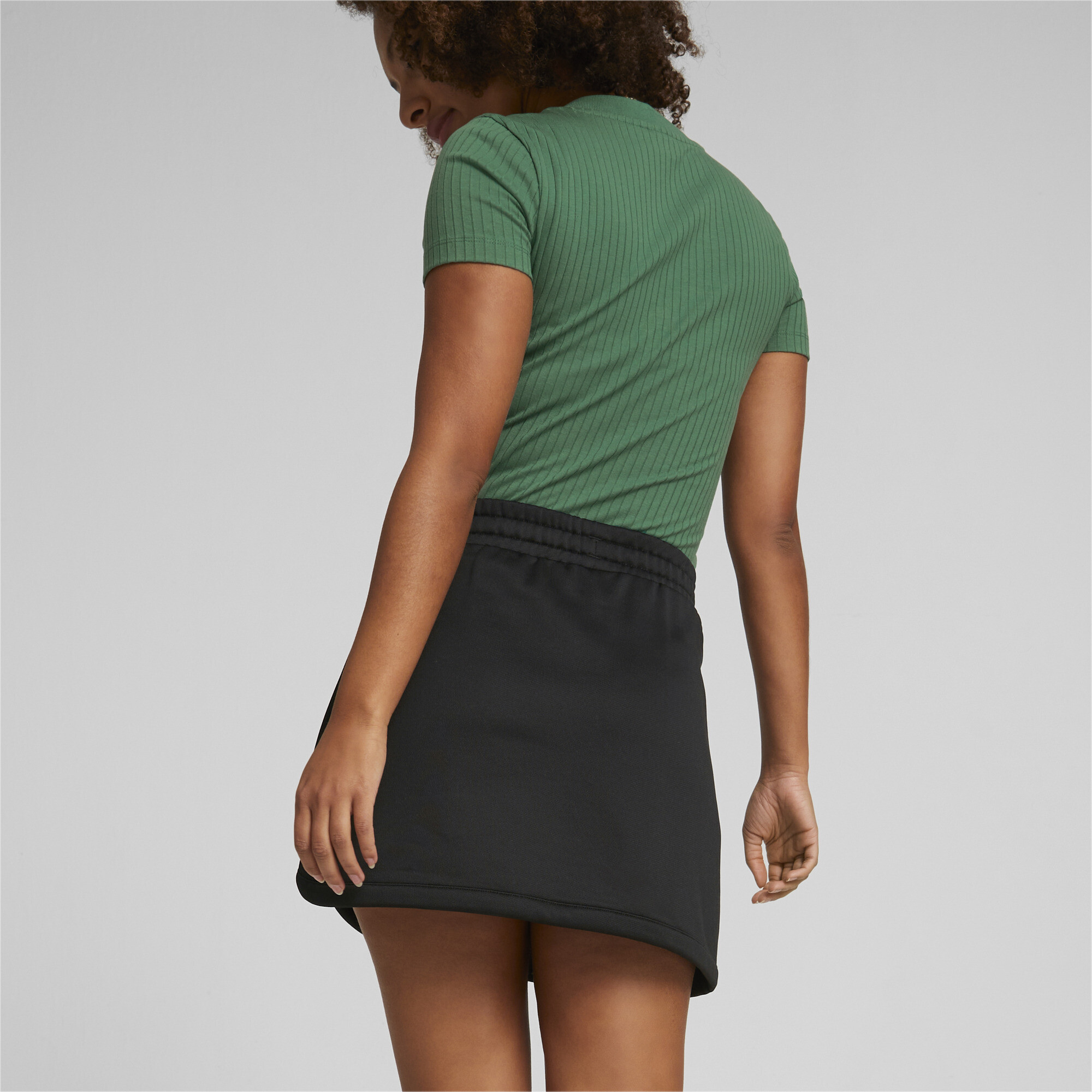 Women's Puma Classics A-Line Skirt, Black, Size S, Clothing