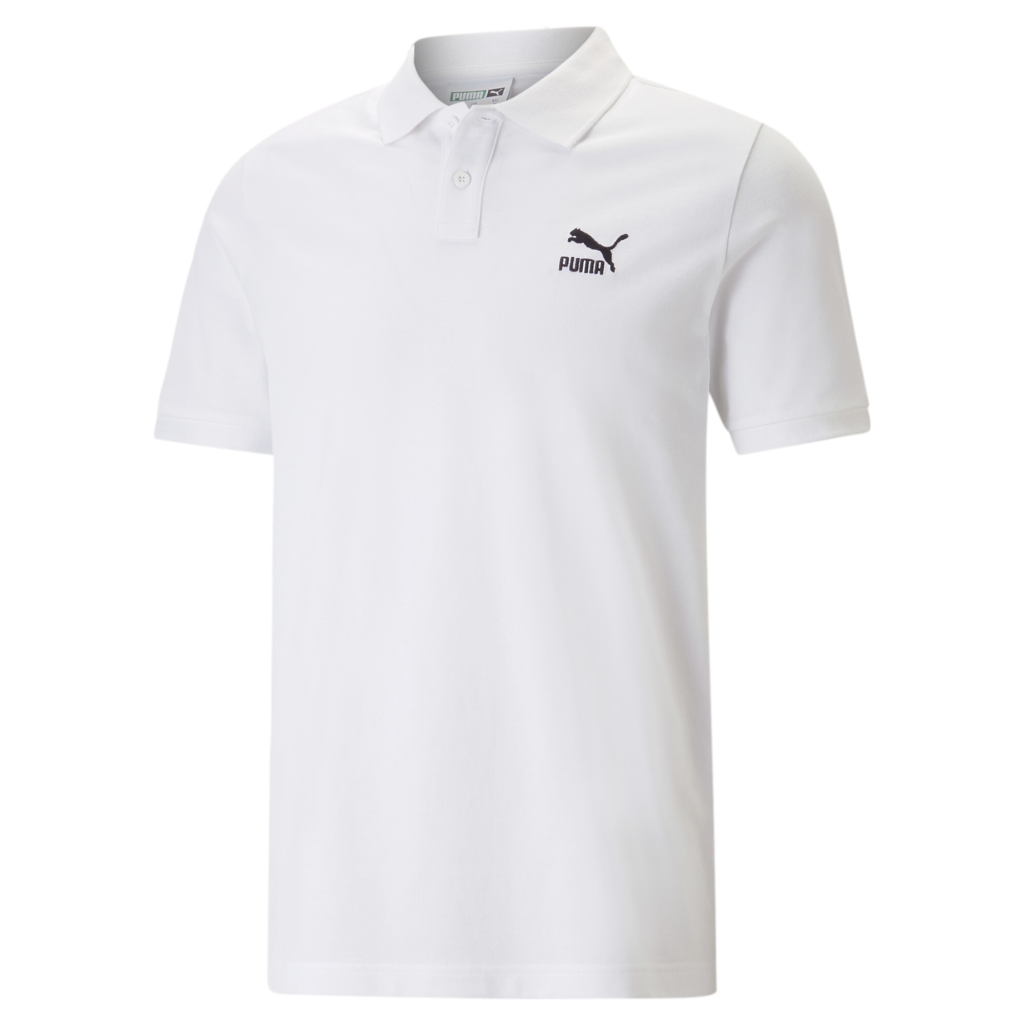 Men's PUMA Classics Polo Shirt Men In 20 - White, Size Medium