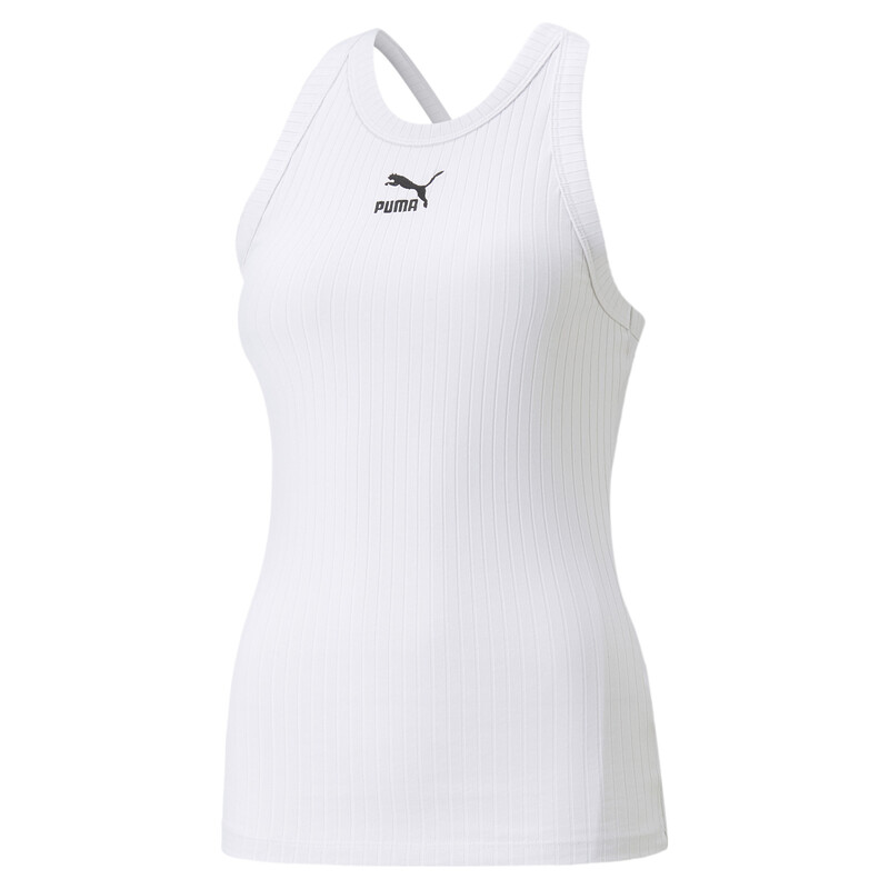 

Women's PUMA CLASSICS Ribbed Slim Fit Tank Top